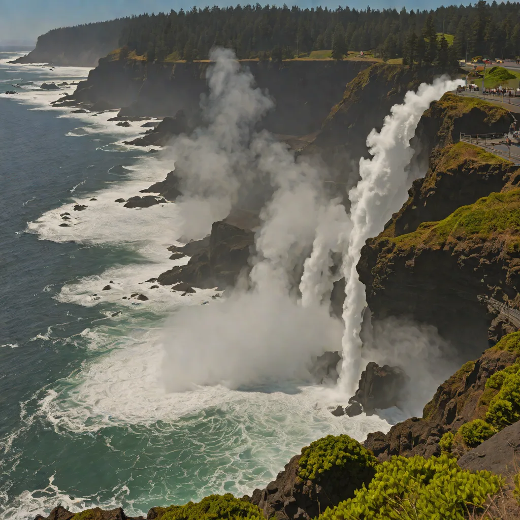 Cook's Chasm Spouting Horn