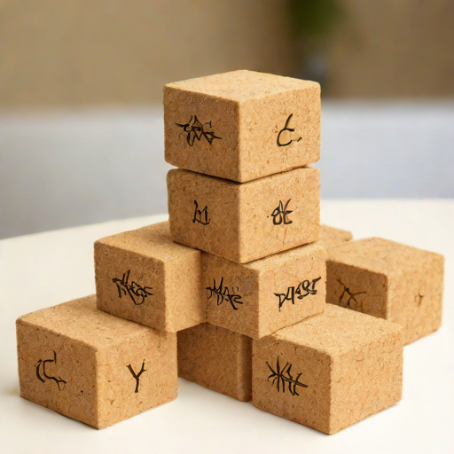 Cork Yoga Blocks - 5 Pack