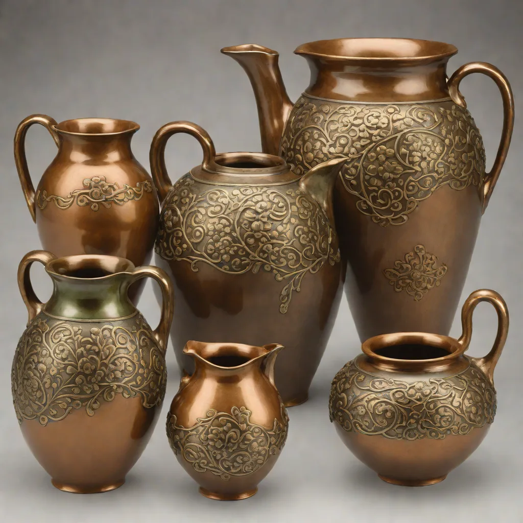 Clewell Metal-Coated Pottery