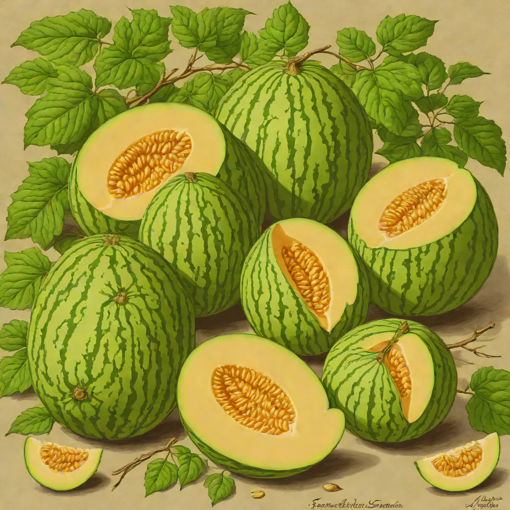 Collective Farm Woman Melon