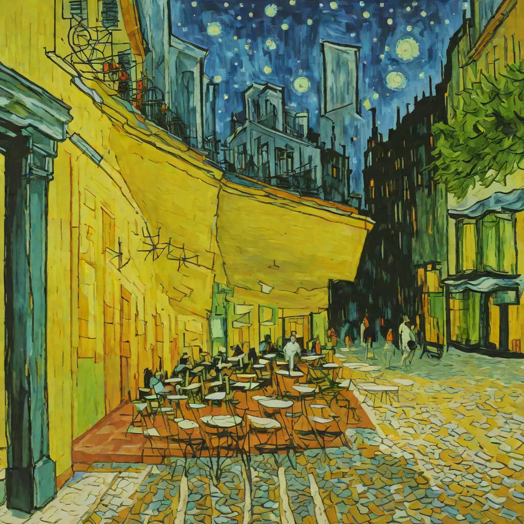 Café Terrace at Night
