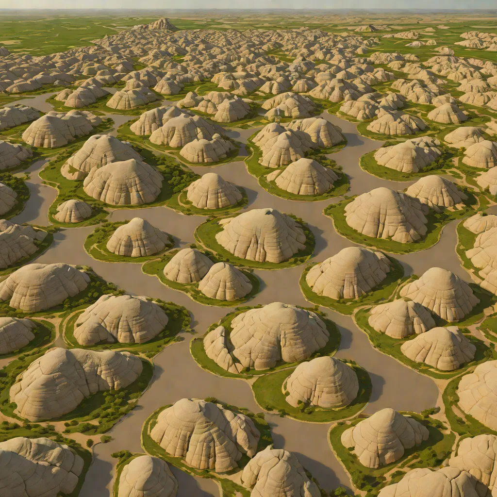Cannonball River Badlands