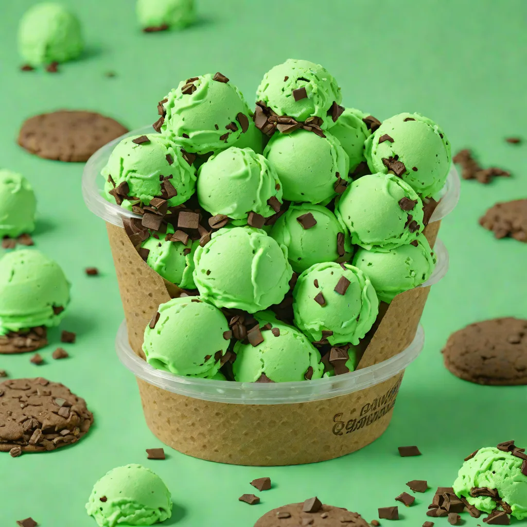 Coolhaus Dirty Mint Chip