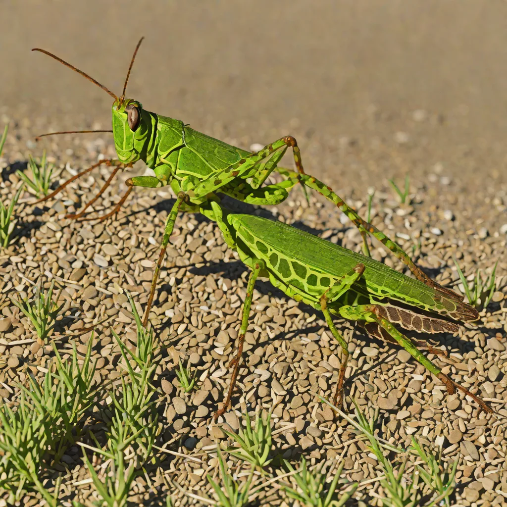Cracker Grasshopper (Circotettix rabula)