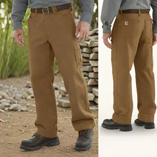 Carhartt Loose Fit Firm Duck Double-Front Utility Work Pant