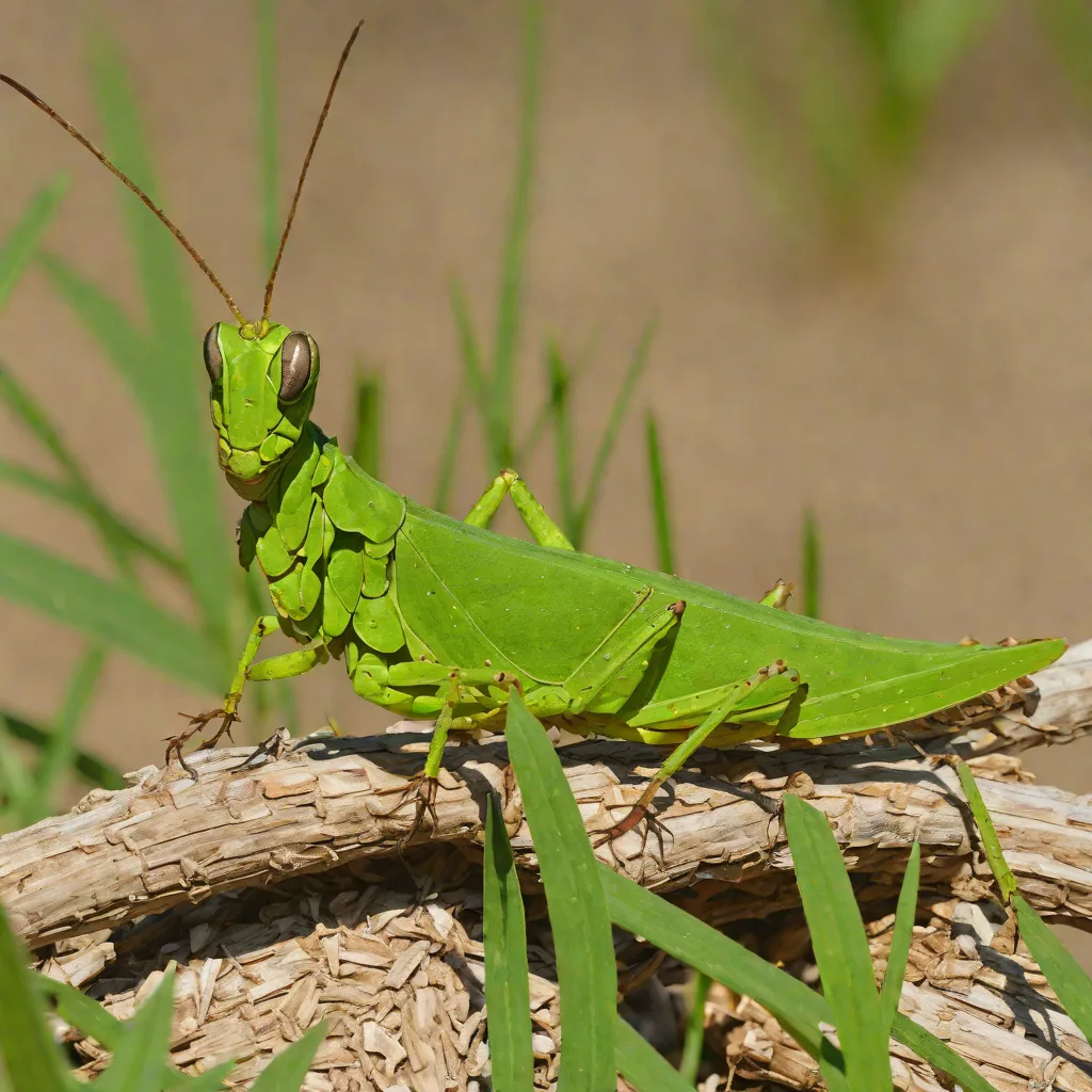 Crested Grasshopper (Tropidacris cristata)