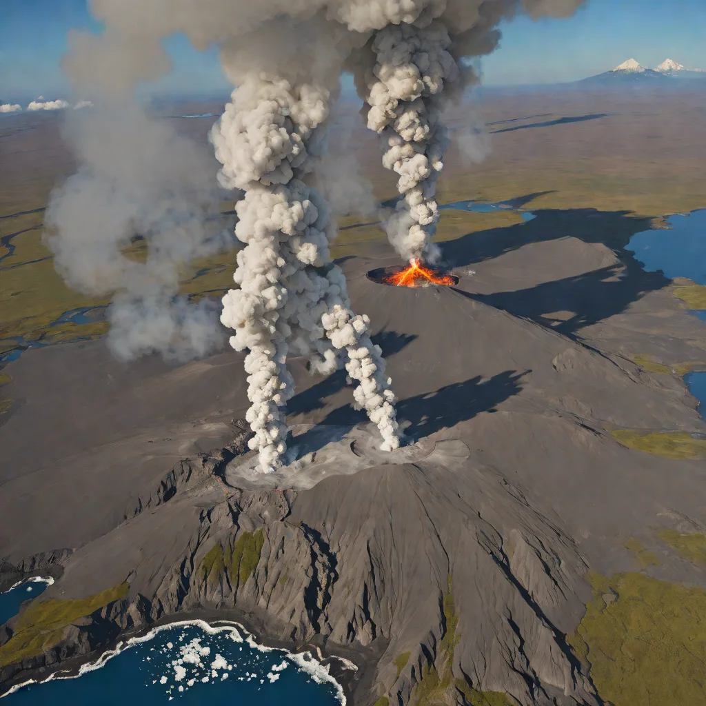 Cleveland volcano fumaroles