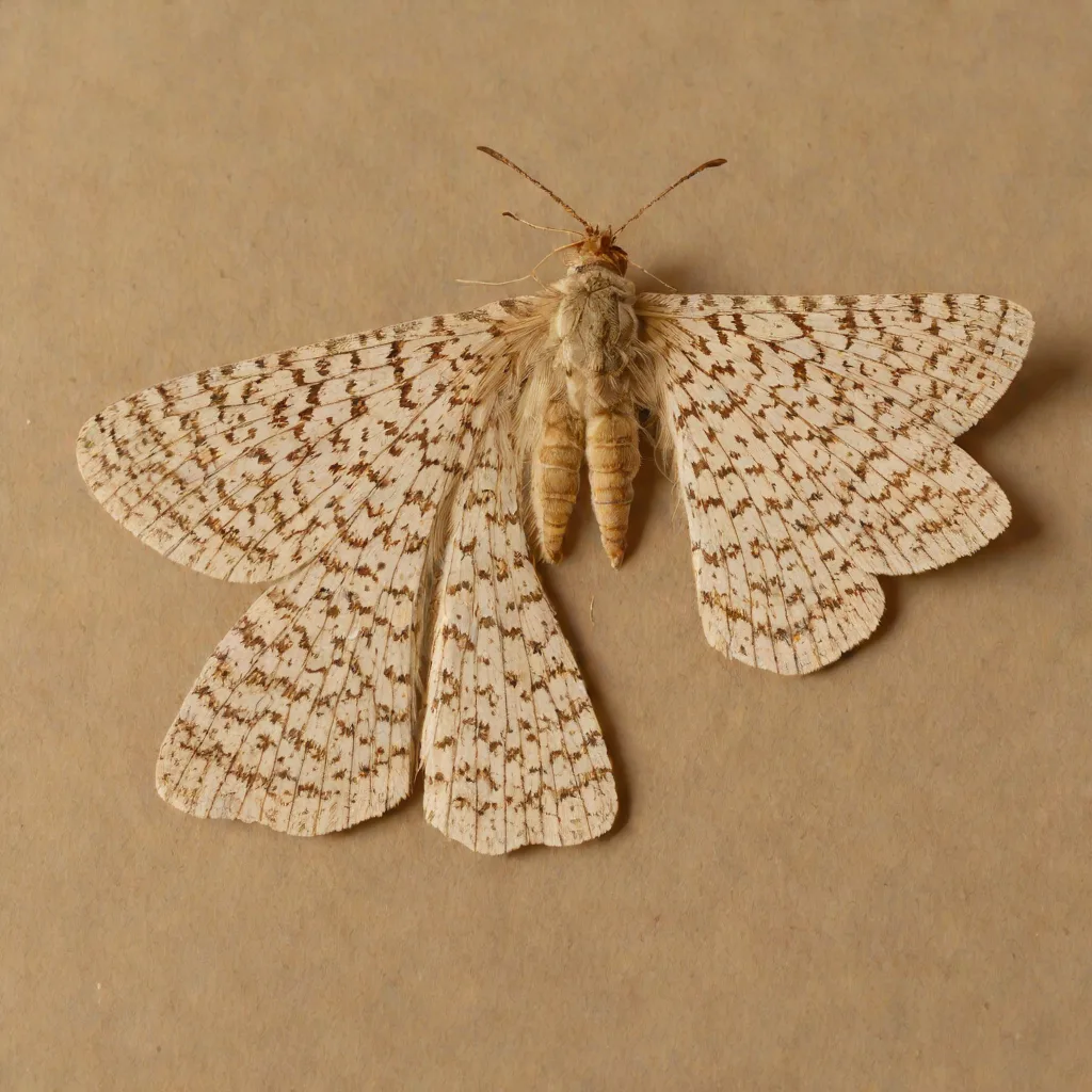 Common quaker moth