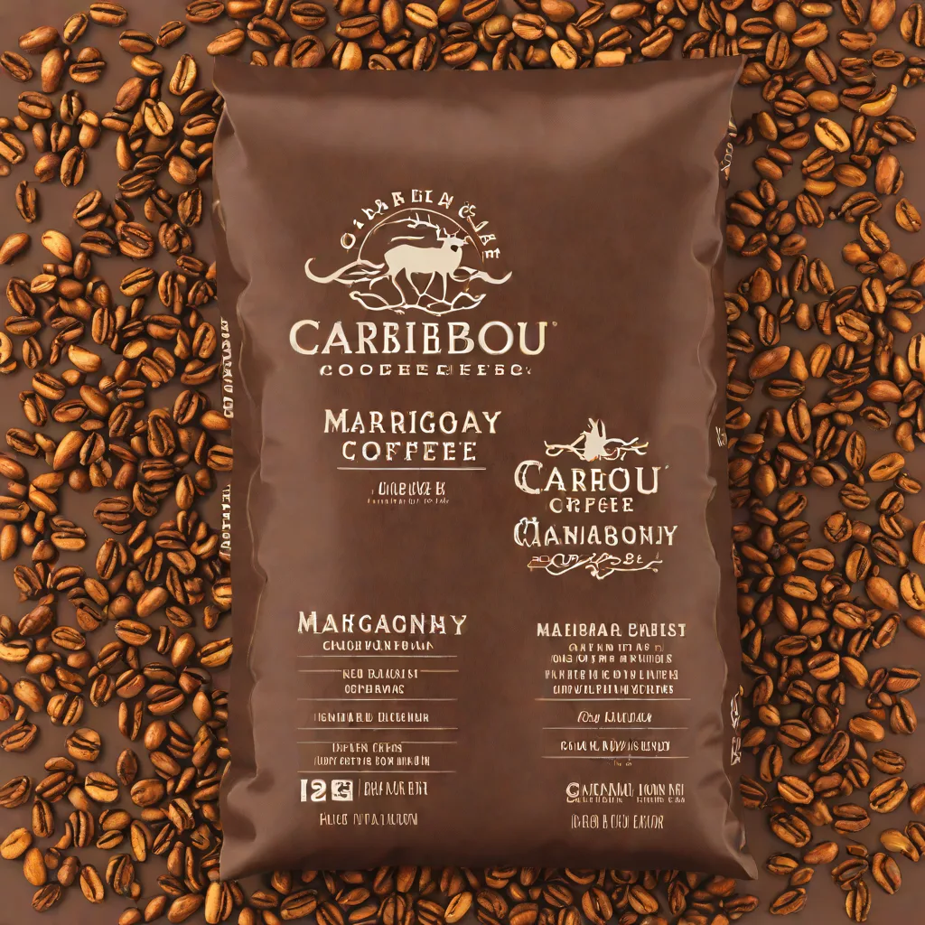 Caribou Coffee Mahogany
