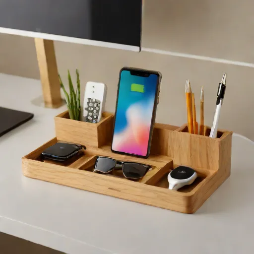 Courant Catch:3 Wireless Charging Organizer
