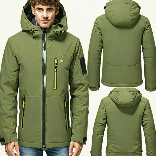 CRYSULLY Men's Windproof Warm Jacket