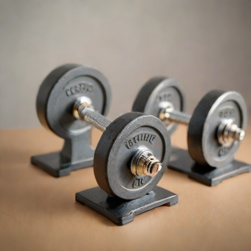 CAP Barbell Cast Iron Round Dumbbell Set