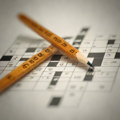 Crossword Puzzle Book: Large Print Easy