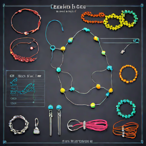 DIY Jewelry Making Kit (Beads & Wire)