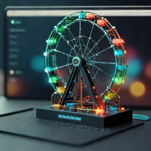 DIY Mini Ferris Wheel Kit