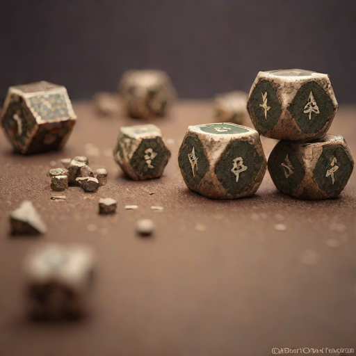 Dice Rolling Dice Cup (Stone)