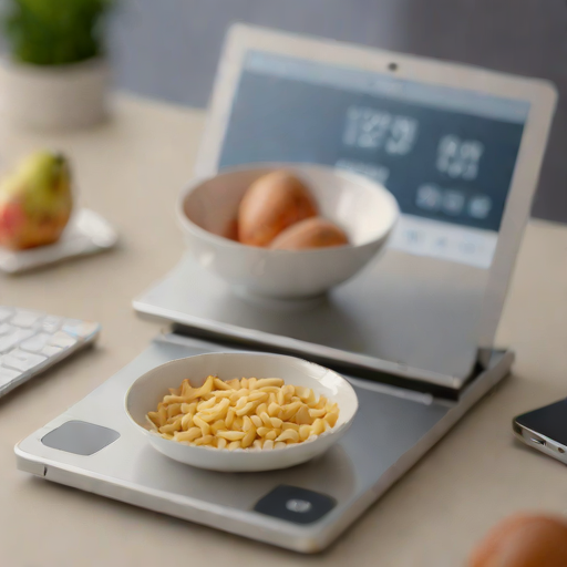 Digital Kitchen Scale with Bowl