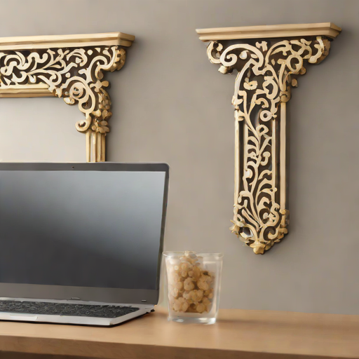Decorative Metal Accent Bracket