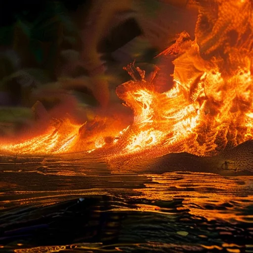 Drowning Sorrows in Raging Fire