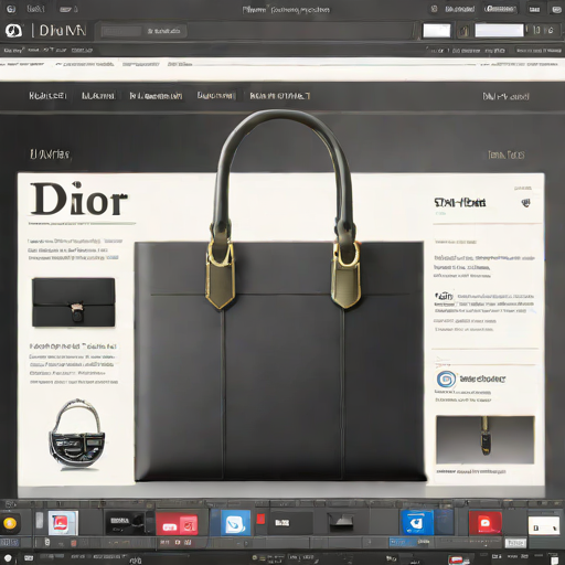 Dior Book Tote