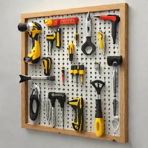 DIY Pegboard Tool Organizer