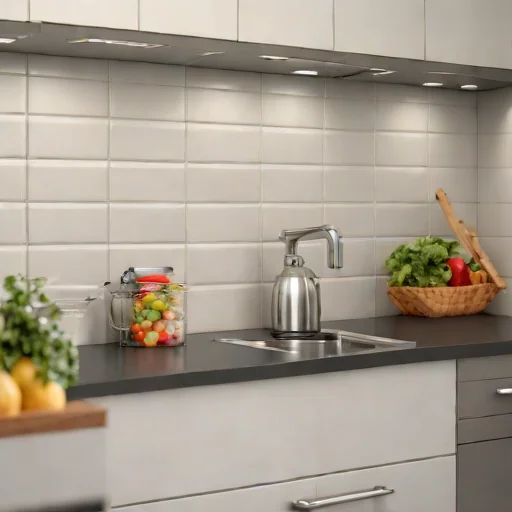 DIY Subway Tile Backsplash
