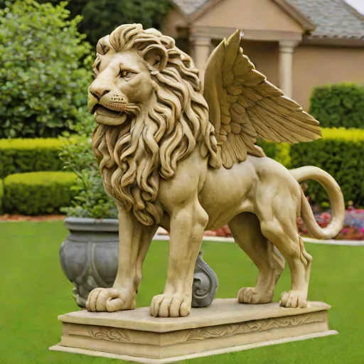 Design Toscano Winged Lion of Venice Garden Statue