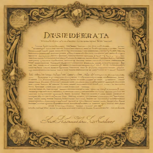 Desiderata