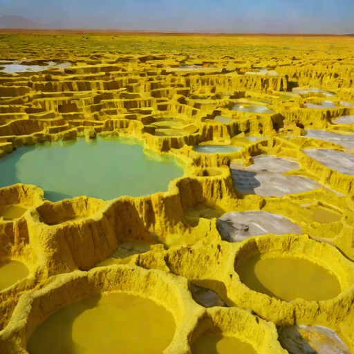 Dallol Hydrothermal Mudpots