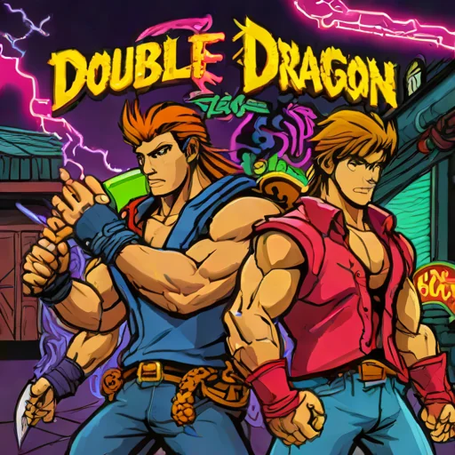 Double Dragon Neon