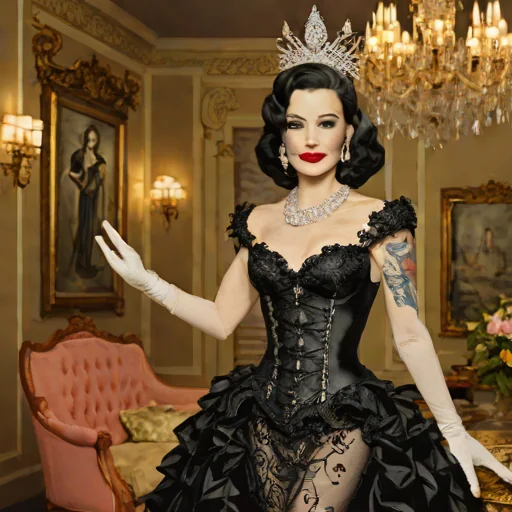 Dita Von Teese at Voltaire