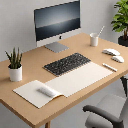 DeltaHub Minimalist Desk Pad