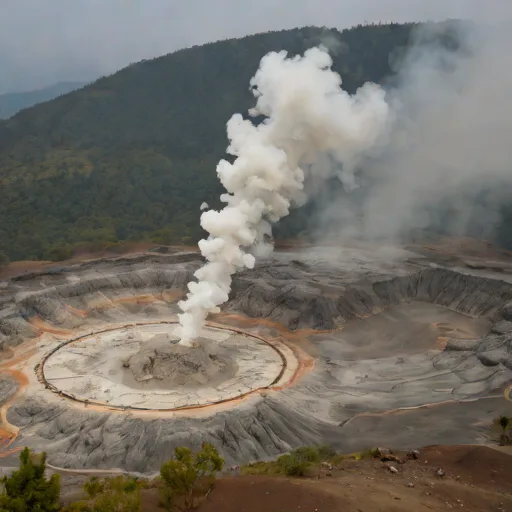 Dieng fumaroles