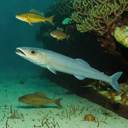Deepsea Cusk Eel (Holcomycteronus profundissimus)