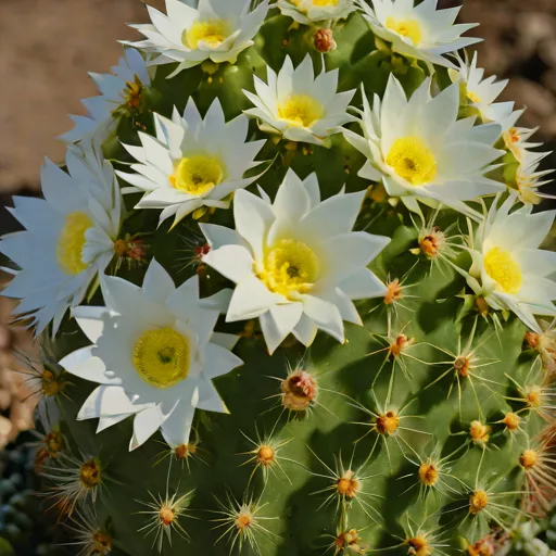 Domino Cactus (Echinopsis subdenudata)