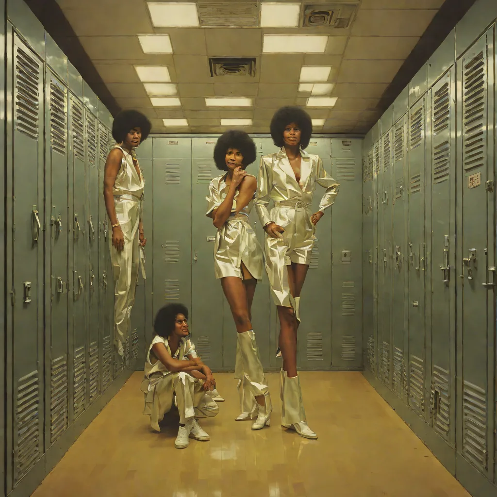 Double Exposure - Locker Room
