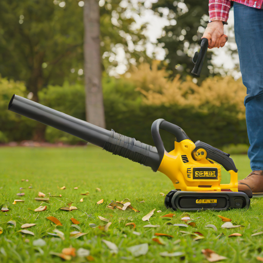 DeWalt 20V MAX* Cordless Leaf Blower (DCHB257)