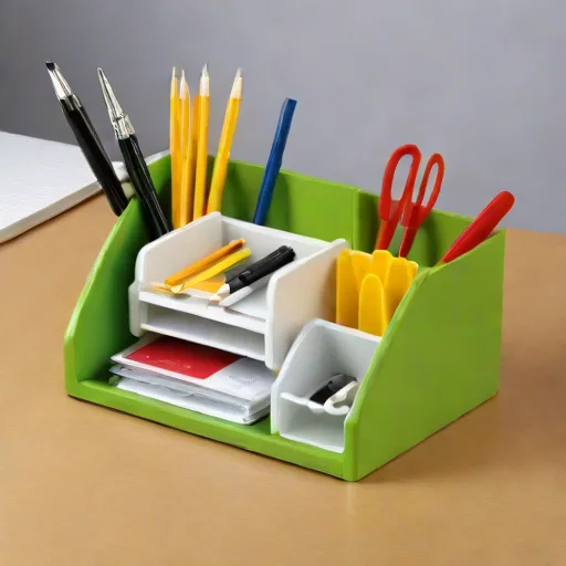 Durable Varicolor Desk Set