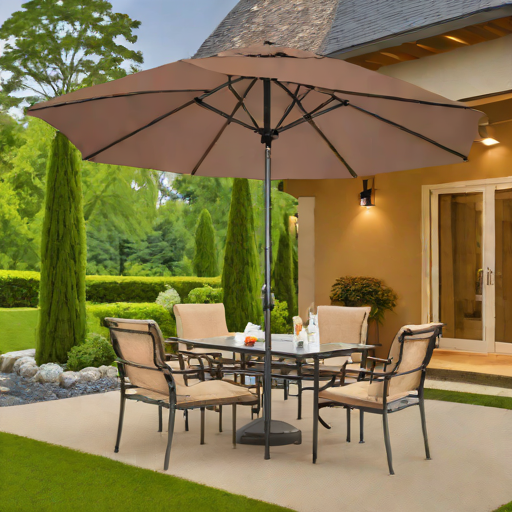 Devoko 9 ft Patio Umbrella