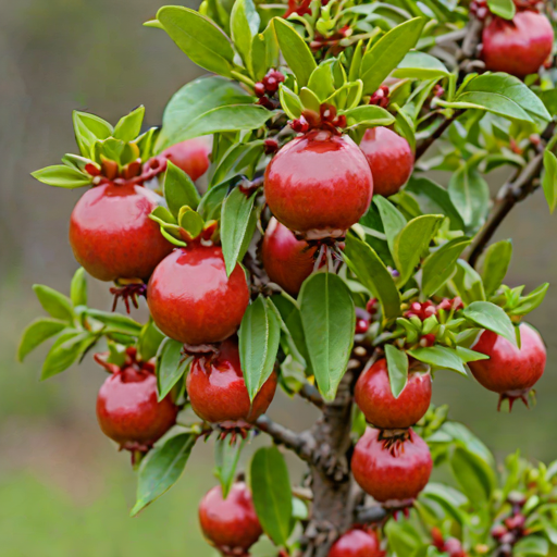 Dwarf Pomegranate (Punica granatum 'Nana')