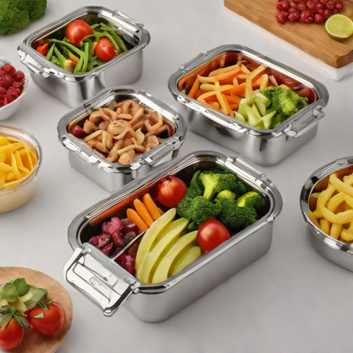 Ello Stainless Steel Food Storage Containers