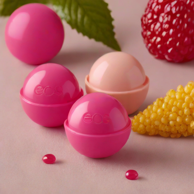 eos Smooth Sphere Lip Balm - Raspberry