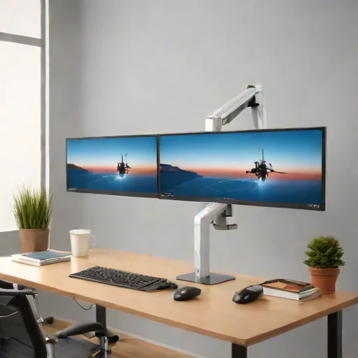Ergotron LX Dual Monitor Arm