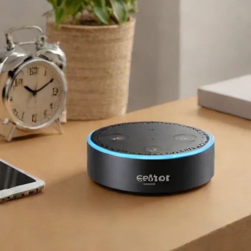 Echo Dot (2nd Gen) with Clock