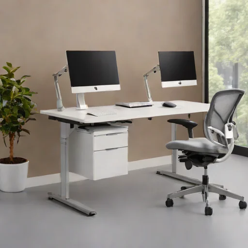 Ergotron WorkFit-T Dual