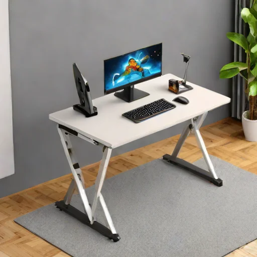Eureka Ergonomic Gaming Desk with Z Shaped Legs