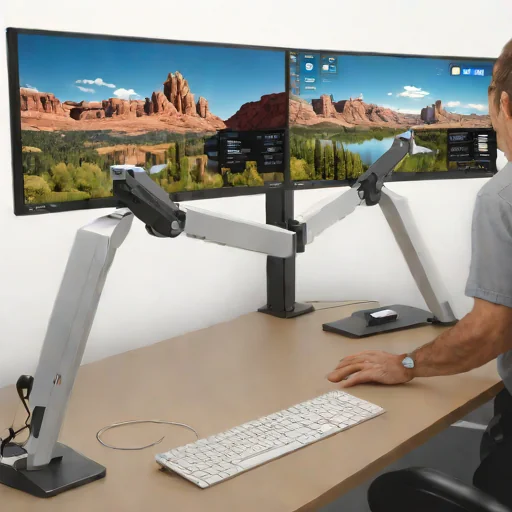 Ergotron HX Dual Monitor Arm