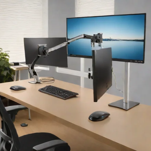 Ergotron LX HD Sit-Stand Desk Mount LCD Arm