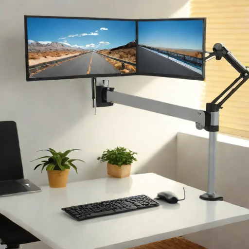 Ergotron LX Desk Mount LCD Arm Tall Pole