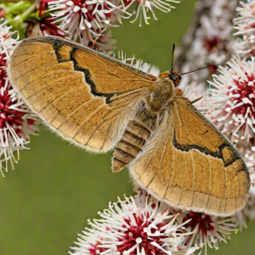 Eastern tent caterpillar moth